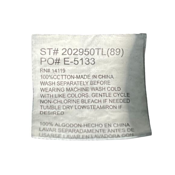 Vintage ELY Cattleman Black Denim Pearl Button Snap Western Shirt XL TALL NWT - Picture 7 of 8